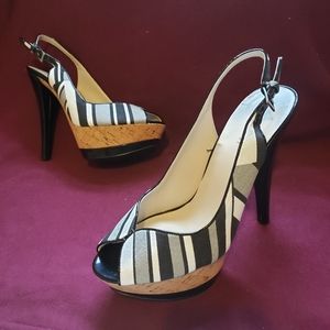 9West "Cunning" platform stiletto heels